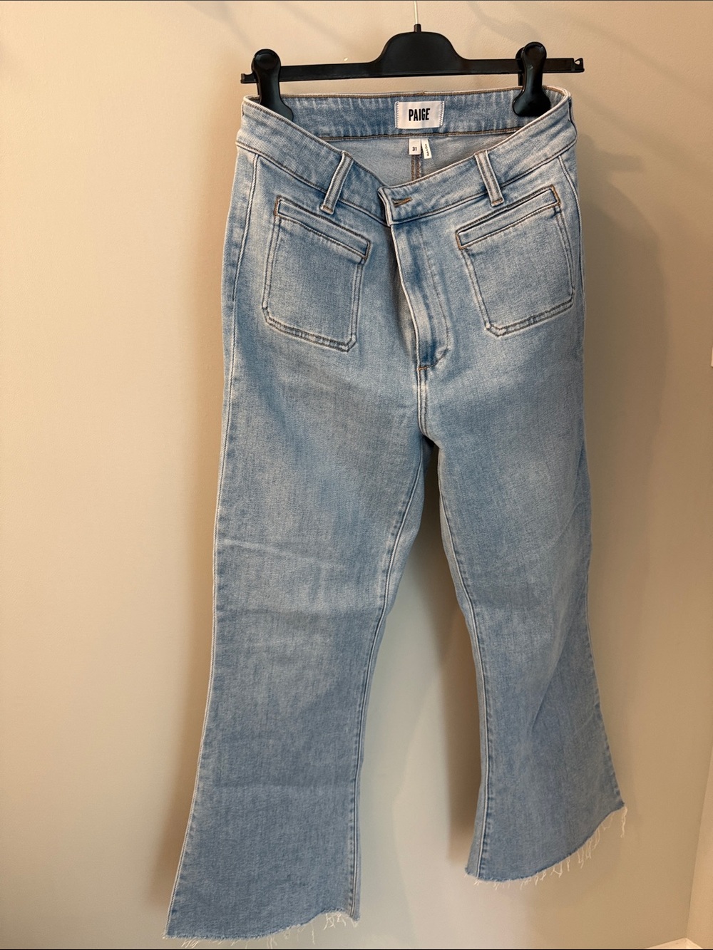 Paige Marlow Skimmer High rise Wide Leg (size 31)